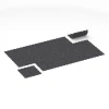 Typische Verlegung oder Einbausituation für den Artikel 6458 von WARCO - Fitnessboden Kompakt, Farbton Leicht Grau Gesprenkelt in der Abmessung 50 × 50 × 0,8 cm.