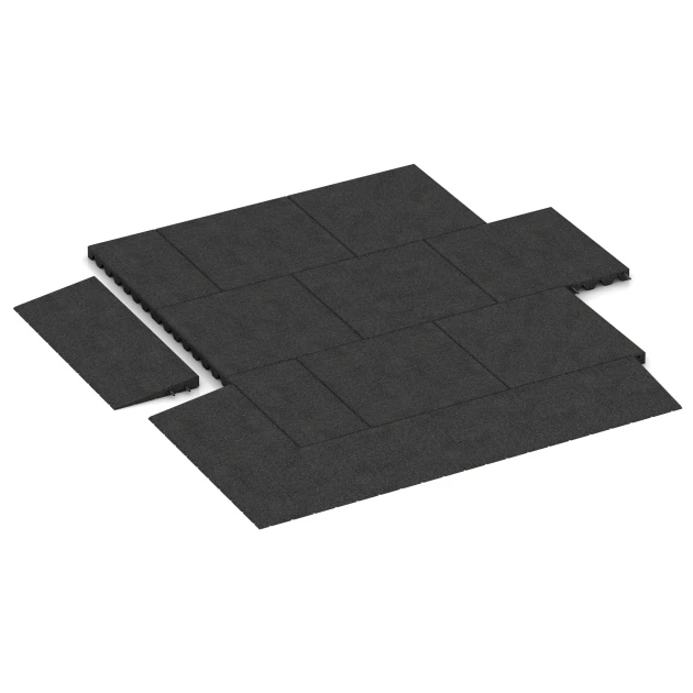 La situation d'installation typique du produit 2468 de WARCO - Rampe de seuil 75 cm, en couleur Anthracite dans les dimensions 75 x 30 cm | 8 < 45 mm.