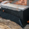 Typische Verlegung oder Einbausituation für den Artikel 0025 von WARCO - ALLESDICHT – Guaina liquida, Farbton marrone-rosso in der Abmessung 25 kg | 7,6 m².