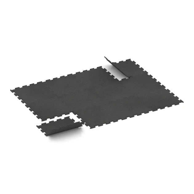 Typische Verlegung oder Einbausituation für den Artikel 3749 von WARCO - Fitness Performance Elite Pavimento Sportivo, Farbton Antracite in der Abmessung 50 x 50 x 1 cm | 0,25 m².