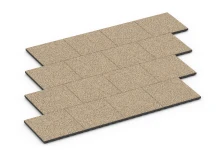 Piastrella antitrauma EPDM – 120 cm