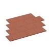 Typische Verlegung oder Einbausituation für den Artikel 6358 von WARCO - Terrassenplatte Classic, Farbton Feuersglut in der Abmessung 50 x 50 x 3 cm.