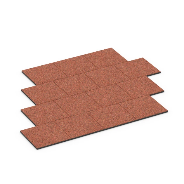 Typische Verlegung oder Einbausituation für den Artikel 6358 von WARCO - Terrassenplatte Classic, Farbton Feuersglut in der Abmessung 50 x 50 x 3 cm.