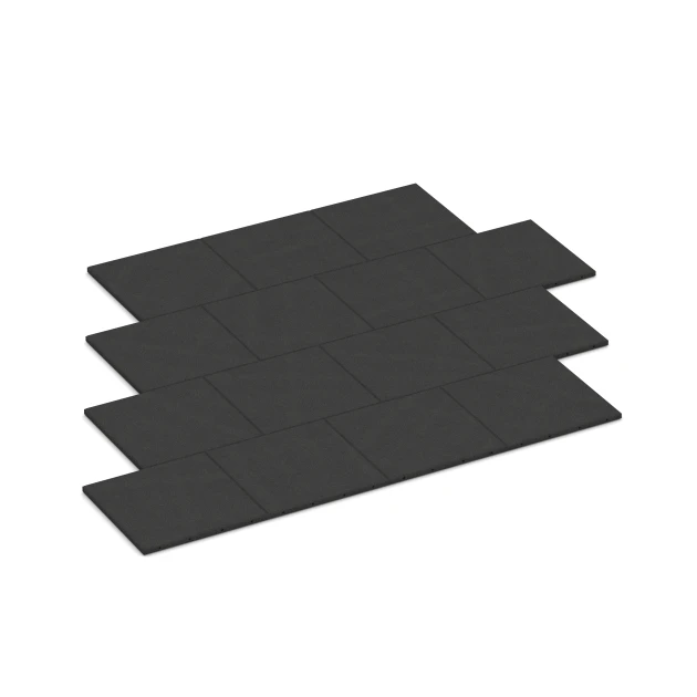 La situation d'installation typique du produit 6287 de WARCO - Dalles amortissantes, en couleur Anthracite dans les dimensions 50 x 50 x 3 cm | 0,25 m².