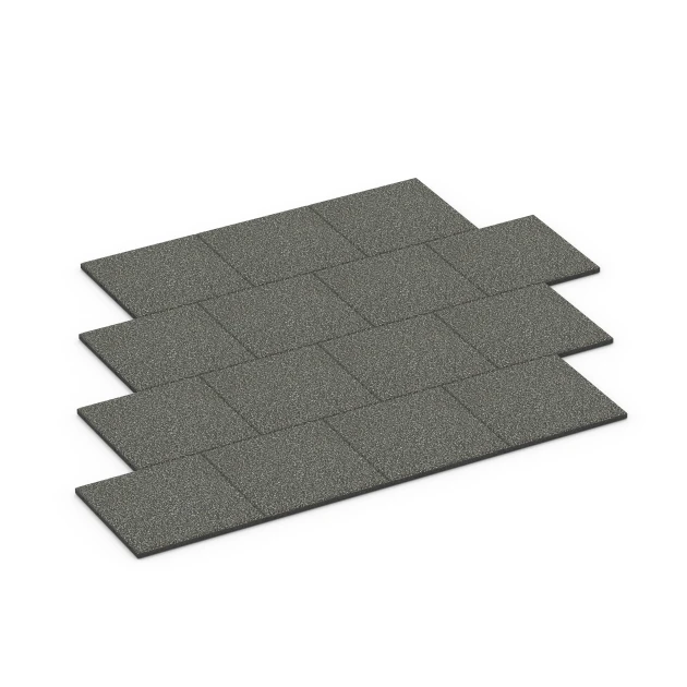 Typische Verlegung oder Einbausituation für den Artikel 6413 von WARCO - Piastrella antitrauma – 90 cm, Farbton Granito grigio scuro in der Abmessung 50 x 50 x 3 cm | 0,25 m².
