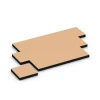 Typische Verlegung oder Einbausituation für den Artikel 6234 von WARCO - Piastrelle antitrauma, Farbton Beige sabbia in der Abmessung 50 x 50 x 8 cm.