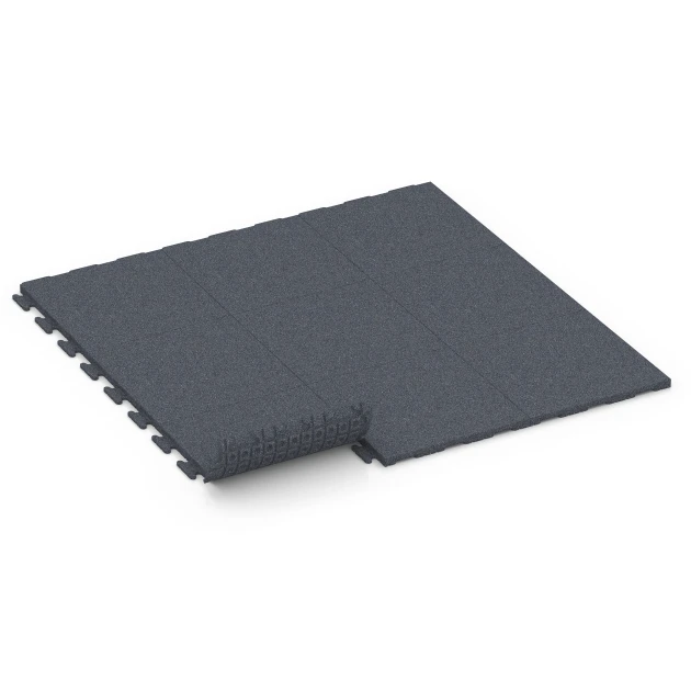 Typische Verlegung oder Einbausituation für den Artikel 7055 von WARCO - Piastrella in gomma Linea, Farbton Grigio ardesia in der Abmessung 50 x 50 x 3 cm | 0,25 m².