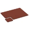 Typische Verlegung oder Einbausituation für den Artikel 6306 von WARCO - Piastra antitrauma ad incastro puzzle, Farbton Rosso mattone in der Abmessung 50 x 50 x 5 cm | 0,25 m².