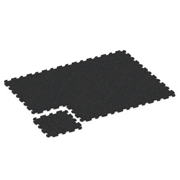Typische Verlegung oder Einbausituation für den Artikel 6312 von WARCO - Piastra antitrauma ad incastro puzzle, Farbton Antracite in der Abmessung 50 x 50 x 2 cm | 0,25 m².