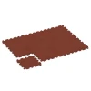 Typische Verlegung oder Einbausituation für den Artikel 6984 von WARCO - Piastrella per palestra, Farbton Rosso mattone in der Abmessung 50 x 50 x 2 cm | 0,25 m².