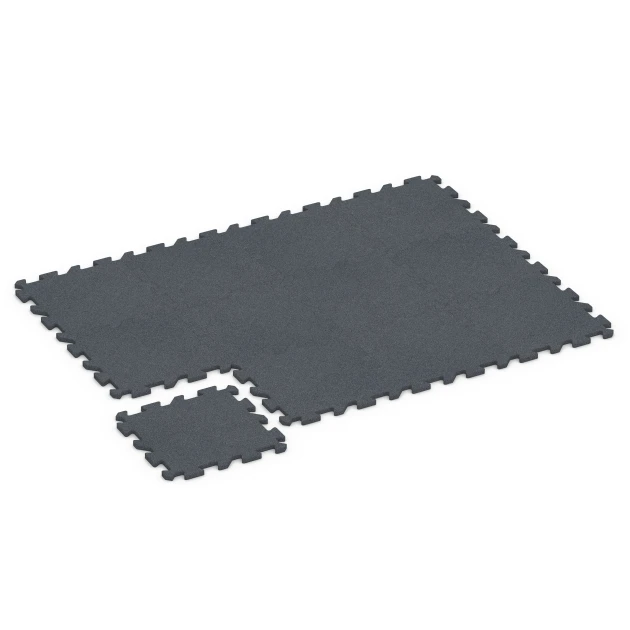 Typische Verlegung oder Einbausituation für den Artikel 6986 von WARCO - Piastrella per palestra, Farbton Grigio ardesia in der Abmessung 50 x 50 x 2 cm | 0,25 m².