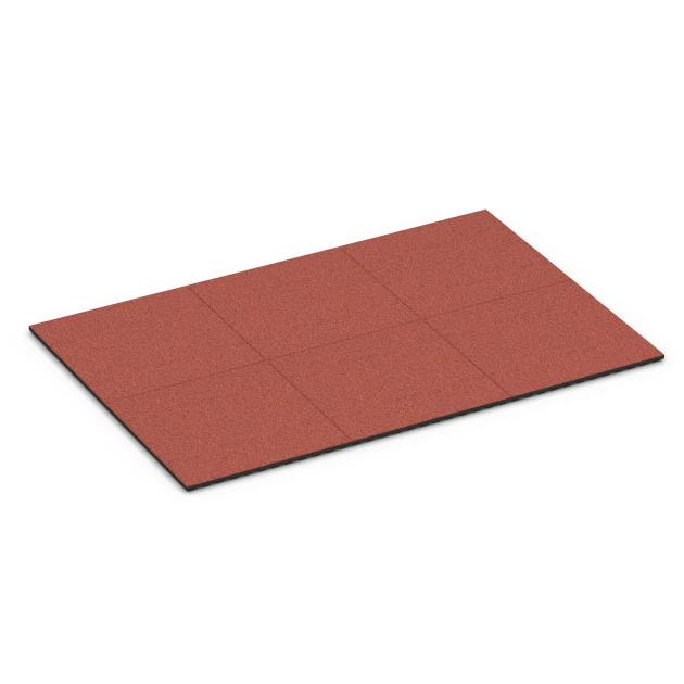 Typische Verlegung oder Einbausituation für den Artikel 6388 von WARCO - Stallmatte Luxus, Farbton Ziegelrot in der Abmessung 100 x 100 x 4,5 cm | 1,00 m².