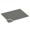 Typische Verlegung oder Einbausituation für den Artikel 6760 von WARCO - Poolumrandung, Farbton Dunkelgrauer Granit in der Abmessung 44,6 x 44,6 x 1,8 cm.
