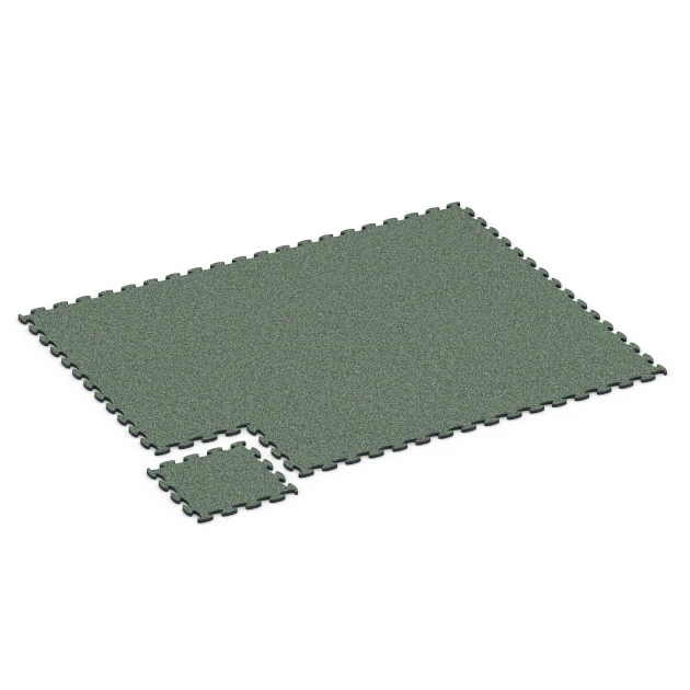 La situation d'installation typique du produit 6798 de WARCO - Sol agility pour chiens, en couleur Gazon anglais dans les dimensions 44,6 x 44,6 x 1,8 cm.