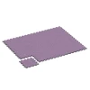 Typische Verlegung oder Einbausituation für den Artikel 6792 von WARCO - Piastrelle balcone gomma, Farbton Lavanda in der Abmessung 44,6 x 44,6 x 1,8 cm.