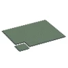 La situation d'installation typique du produit 6951 de WARCO - Dalle terrain multisport, en couleur Gazon anglais dans les dimensions 44,6 x 44,6 × 2,8 cm.