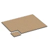 Typische Verlegung oder Einbausituation für den Artikel 6943 von WARCO - Lastra terrazza in gomma, Farbton Terracotta in der Abmessung 44,6 x 44,6 × 2,8 cm.