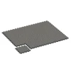 Typische Verlegung oder Einbausituation für den Artikel 6877 von WARCO - Fitness Max Floor System, Farbton Granito grigio scuro in der Abmessung 44,6 x 44,6 × 2,8 cm.
