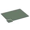 Typische Verlegung oder Einbausituation für den Artikel 6879 von WARCO - Fitness Max Floor System, Farbton Prato inglese in der Abmessung 44,6 x 44,6 × 2,8 cm.