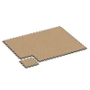 La situation d'installation typique du produit 6880 de WARCO - Dalle Fitness Max, en couleur Terracotta dans les dimensions 44,6 x 44,6 × 2,8 cm.