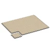 Typische Verlegung oder Einbausituation für den Artikel 6883 von WARCO - Fitness Max Floor System, Farbton Travertino in der Abmessung 44,6 x 44,6 × 2,8 cm.