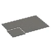 La situation d'installation typique du produit 6850 de WARCO - Fitness Active dalle, en couleur Granit gris foncé dans les dimensions 97,1 x 97,1 x 2,8 cm.