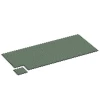 Typische Verlegung oder Einbausituation für den Artikel 6771 von WARCO - Pavimento bordo piscina, Farbton Prato inglese in der Abmessung 28,9 x 28,9 x 1,8 cm.