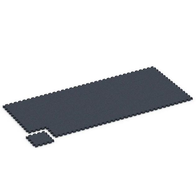 La situation d'installation typique du produit 6959 de WARCO - Fitness Premium sol sportif, en couleur Anthracite dans les dimensions 28,9 x 28,9 x 2,8 cm.