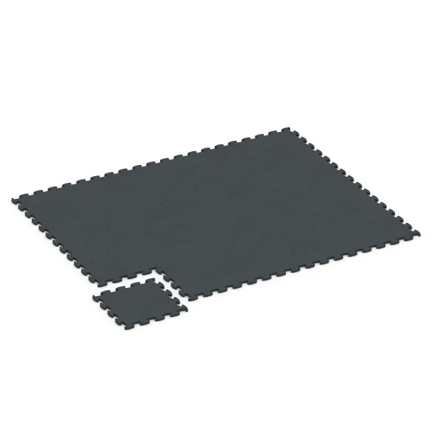 Typische Verlegung oder Einbausituation für den Artikel 6966 von WARCO - Fitness Premium pavimento tecnico, Farbton Antracite in der Abmessung 45,9 x 45,9 x 1,8.