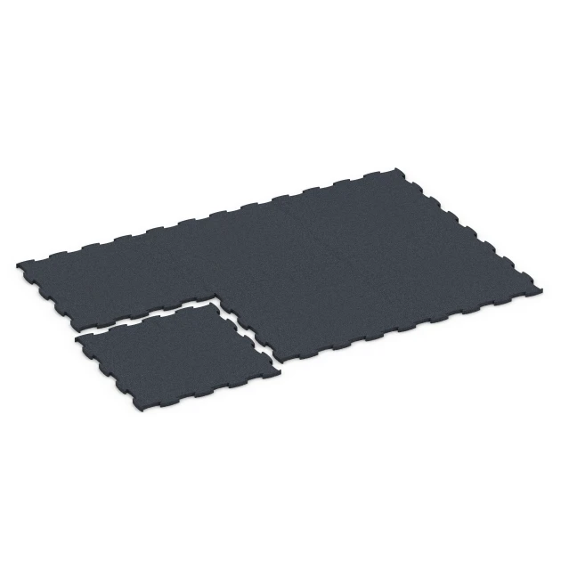 La situation d'installation typique du produit 6963 de WARCO - Fitness Premium sol sportif, en couleur Anthracite dans les dimensions 99 x 99 x 2,8 cm.