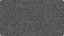 Il campione di colore Grigio ardesia WARCO per le superfici monocromatiche in granuli di gomma SBR grigi e il legante incolore.